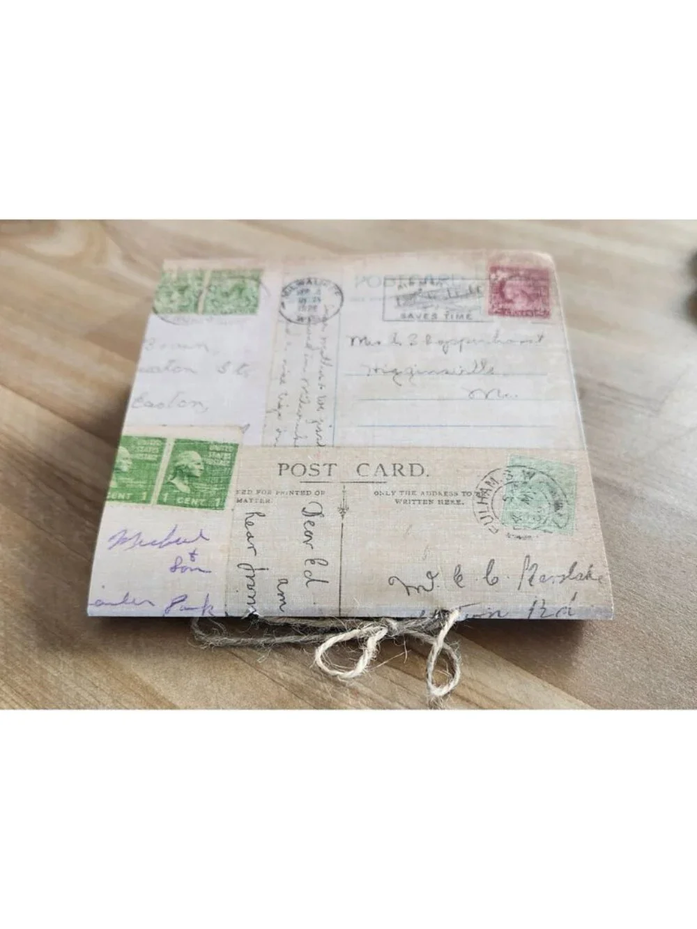 Travel Theme Junk Journal Handmade 66 pages